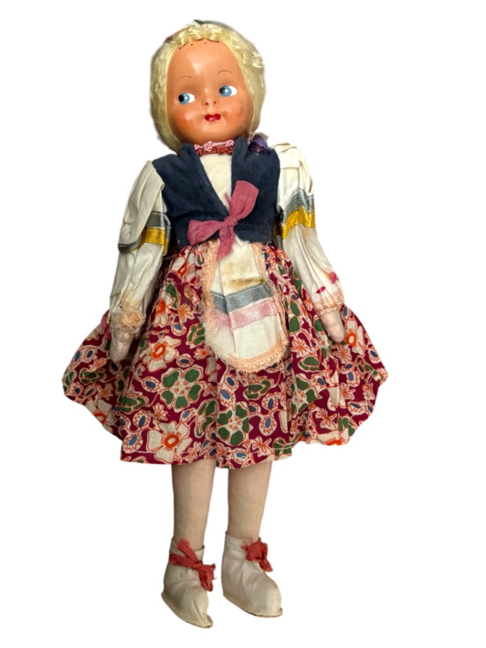 1940’S➕European Folk Art Doll